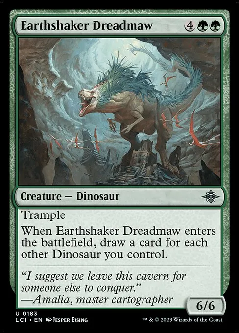 Earthshaker Dreadmaw — The Lost Caverns of Ixalan