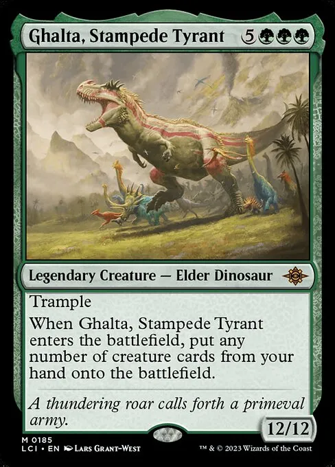 Ghalta, Stampede Tyrant — The Lost Caverns of Ixalan