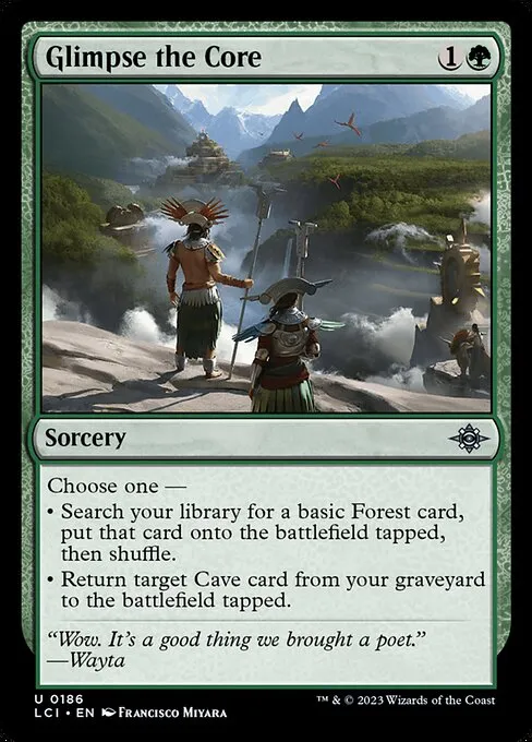 Glimpse the Core — The Lost Caverns of Ixalan