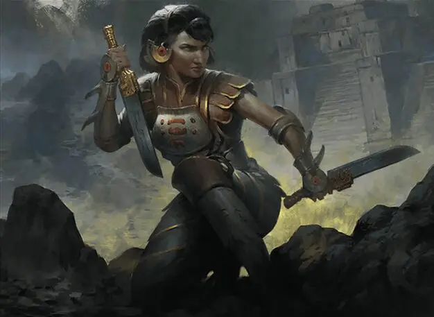 Art detail — Kinjalli's Dawnrunner