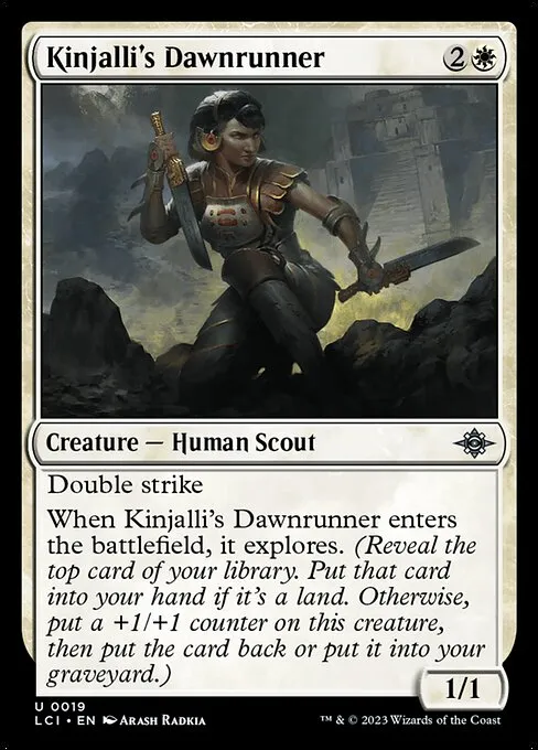 Kinjalli's Dawnrunner — The Lost Caverns of Ixalan