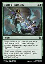 Huatli's Final Strike — The Lost Caverns of Ixalan