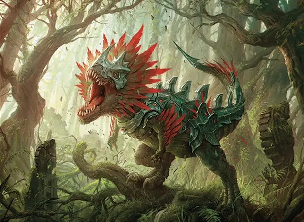 Art detail — Hulking Raptor