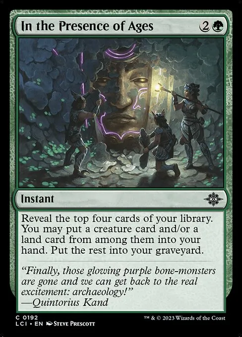In the Presence of Ages — The Lost Caverns of Ixalan