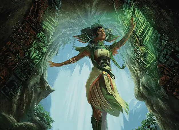 Art detail — Ixalli's Lorekeeper