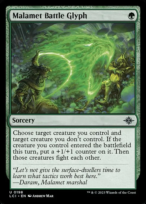 Malamet Battle Glyph — The Lost Caverns of Ixalan