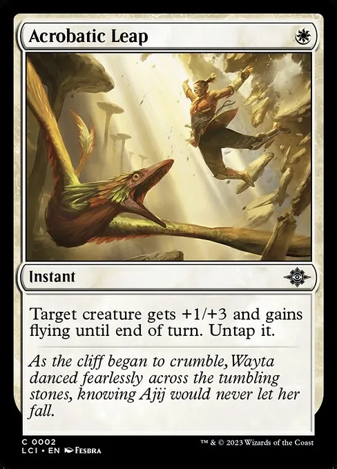 Acrobatic Leap — The Lost Caverns of Ixalan