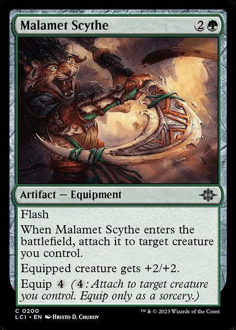 Malamet Scythe — The Lost Caverns of Ixalan