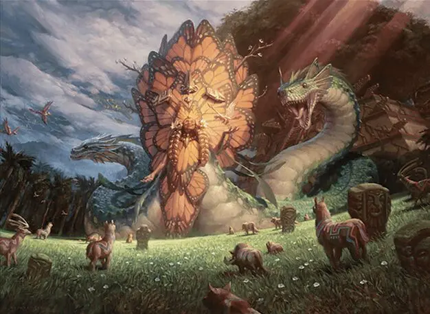 Art detail — Ojer Kaslem, Deepest Growth // Temple of Cultivation