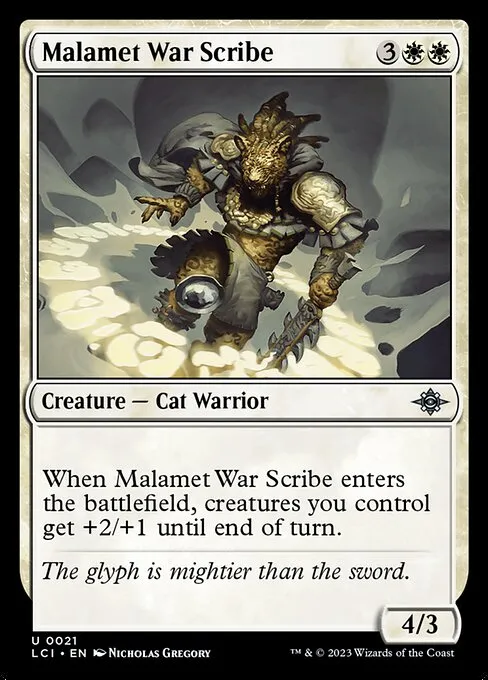 Malamet War Scribe — The Lost Caverns of Ixalan