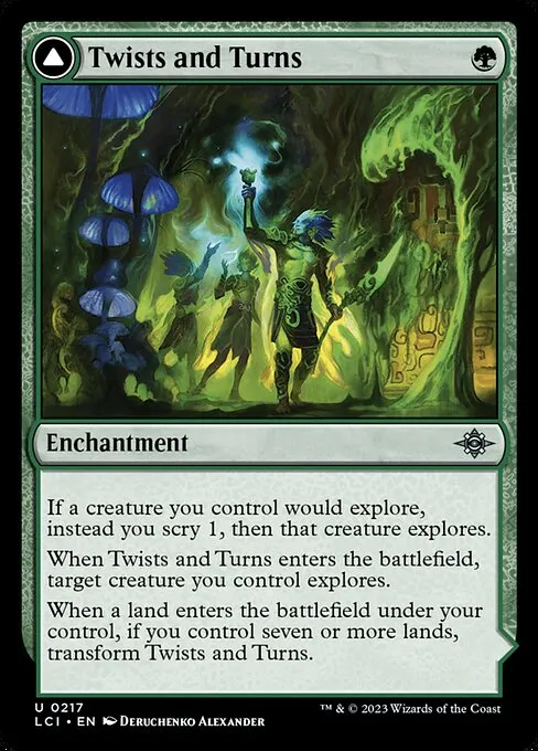 Twists and Turns // Mycoid Maze — The Lost Caverns of Ixalan