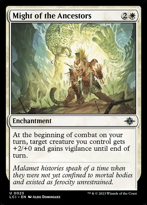 Might of the Ancestors — The Lost Caverns of Ixalan