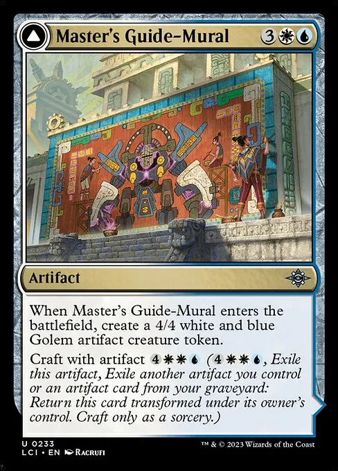 Master's Guide-Mural // Master's Manufactory — The Lost Caverns of Ixalan