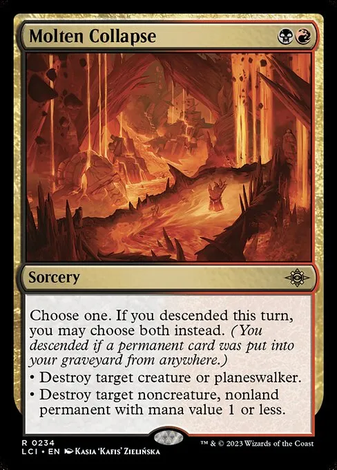 Molten Collapse — The Lost Caverns of Ixalan