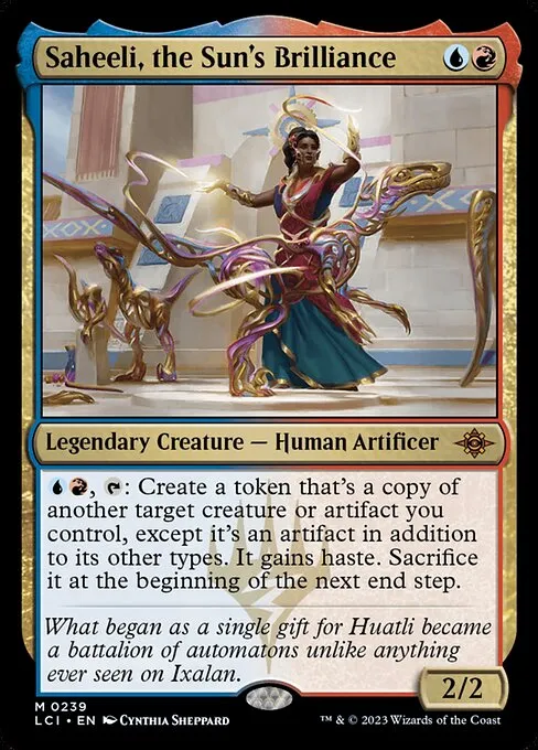 Saheeli, the Sun's Brilliance — The Lost Caverns of Ixalan