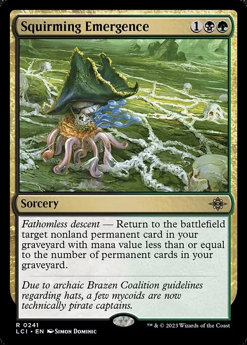 Squirming Emergence — The Lost Caverns of Ixalan