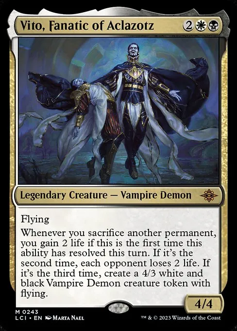 Vito, Fanatic of Aclazotz — The Lost Caverns of Ixalan