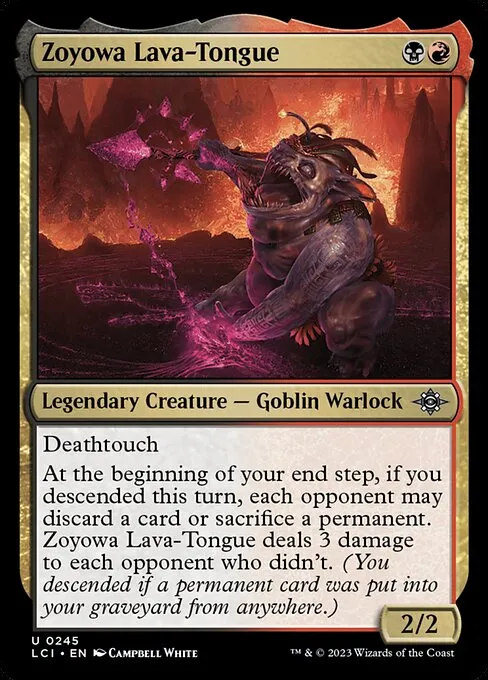Zoyowa Lava-Tongue — The Lost Caverns of Ixalan