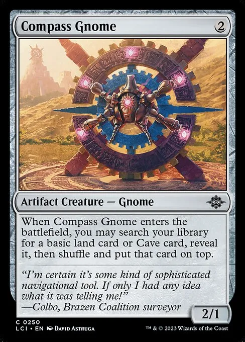 Compass Gnome — The Lost Caverns of Ixalan
