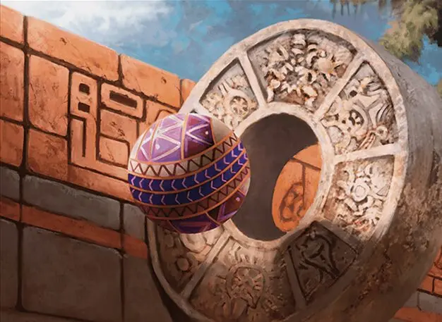 Art detail — Contested Game Ball