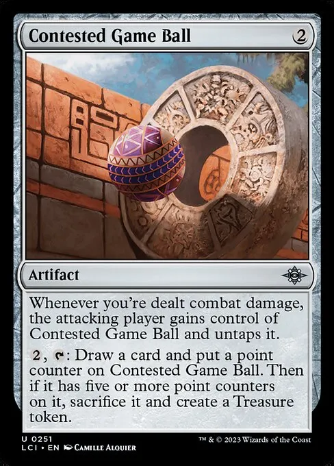 Contested Game Ball — The Lost Caverns of Ixalan