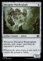 Disruptor Wanderglyph — The Lost Caverns of Ixalan