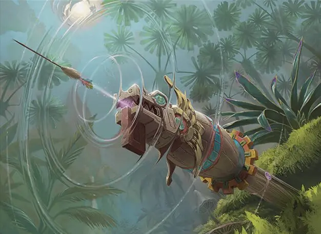 Art detail — Hunter's Blowgun