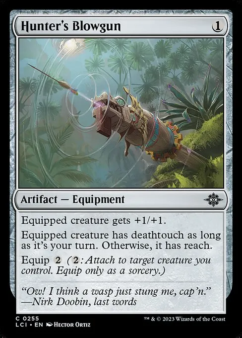 Hunter's Blowgun — The Lost Caverns of Ixalan