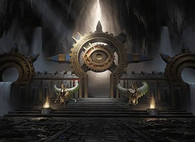 Art detail — Matzalantli, the Great Door // The Core