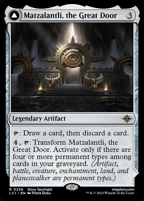 Matzalantli, the Great Door // The Core — The Lost Caverns of Ixalan