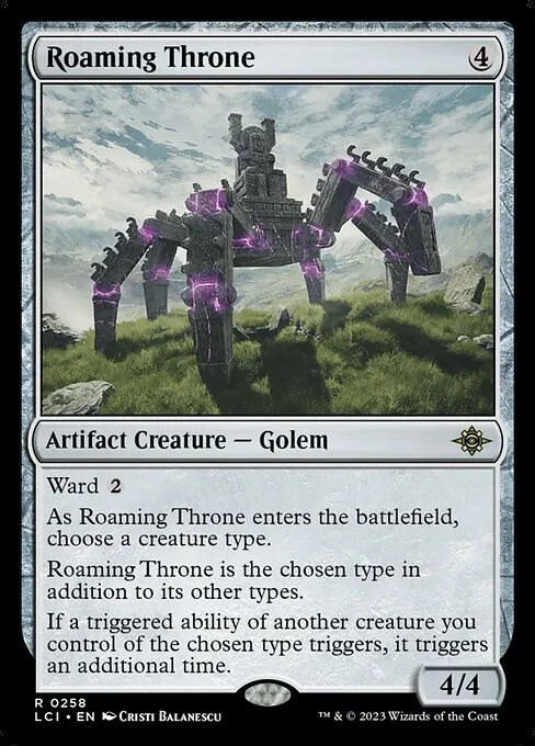Roaming Throne — The Lost Caverns of Ixalan