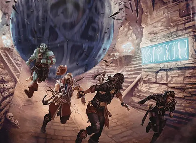 Art detail — Runaway Boulder