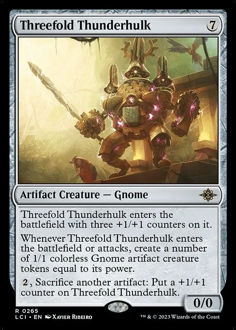Threefold Thunderhulk — The Lost Caverns of Ixalan