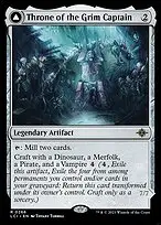 Throne of the Grim Captain // The Grim Captain — The Lost Caverns of Ixalan