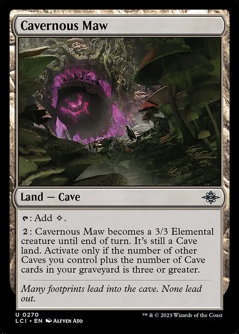 Cavernous Maw — The Lost Caverns of Ixalan