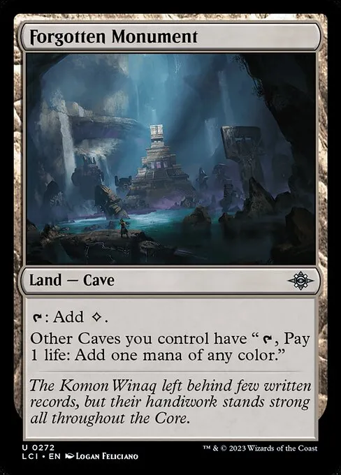 Forgotten Monument — The Lost Caverns of Ixalan
