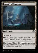Forgotten Monument — The Lost Caverns of Ixalan