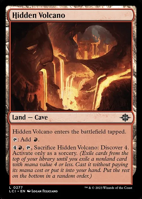 Hidden Volcano — The Lost Caverns of Ixalan
