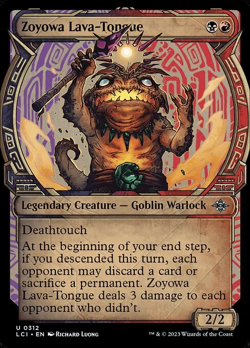 Zoyowa Lava-Tongue — The Lost Caverns of Ixalan