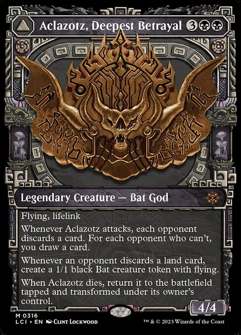 Aclazotz, Deepest Betrayal // Temple of the Dead — The Lost Caverns of Ixalan