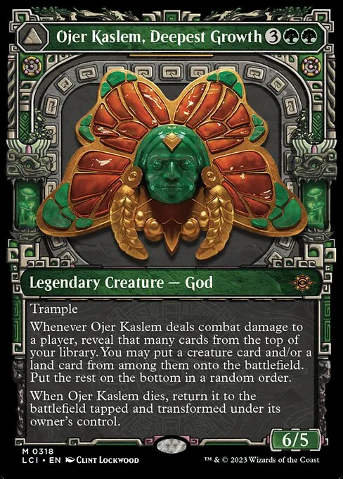 Ojer Kaslem, Deepest Growth // Temple of Cultivation — The Lost Caverns of Ixalan
