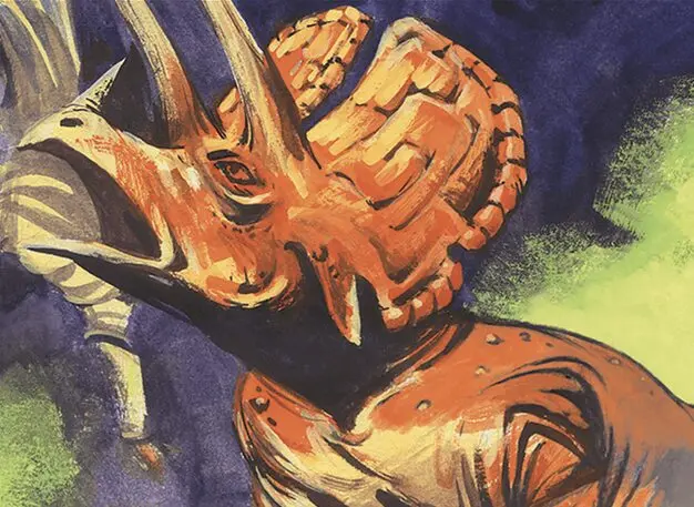 Art detail — Rampaging Ceratops