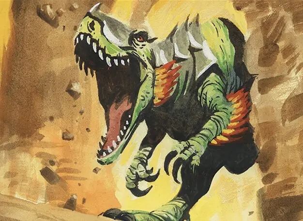 Art detail — Trumpeting Carnosaur