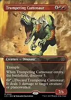 Trumpeting Carnosaur — The Lost Caverns of Ixalan