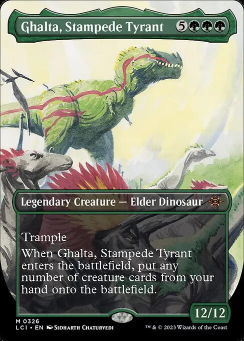 Ghalta, Stampede Tyrant — The Lost Caverns of Ixalan