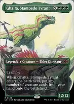 Ghalta, Stampede Tyrant — The Lost Caverns of Ixalan