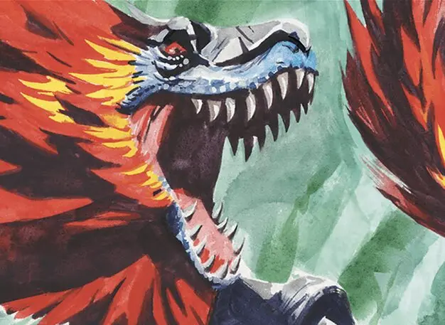 Art detail — Hulking Raptor