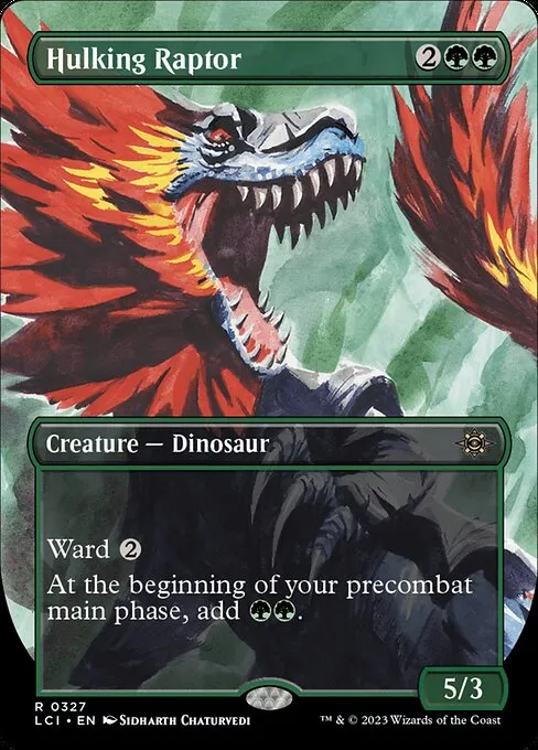 Hulking Raptor — The Lost Caverns of Ixalan