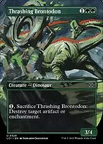 Thrashing Brontodon — The Lost Caverns of Ixalan