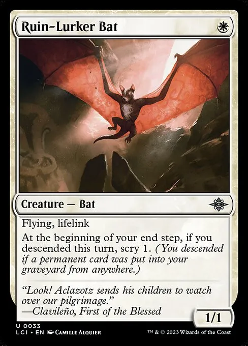 Ruin-Lurker Bat — The Lost Caverns of Ixalan